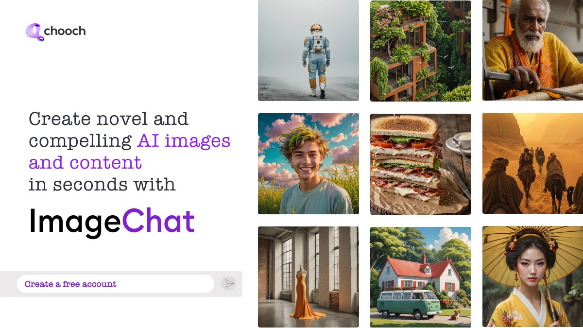 ImageChat AI Content Generation | Text-to-Image | Image-to-Text